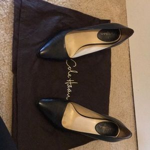 Cole Haan black pumps